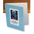 Laminated 3-Ring Binder w/ 1 4" Pocket & Flap (1 Color/1 Side)